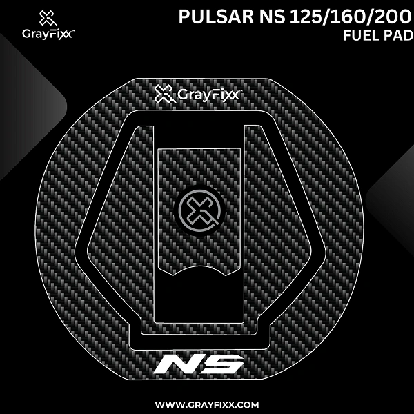 Pulsar NS 125/160/200 Fuel Pad | Premium 3D Gel Fuel Pad, Pack of 1